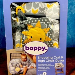 Boppy “sunshine” Shopping cart and high chair cover brand NEW in BOX